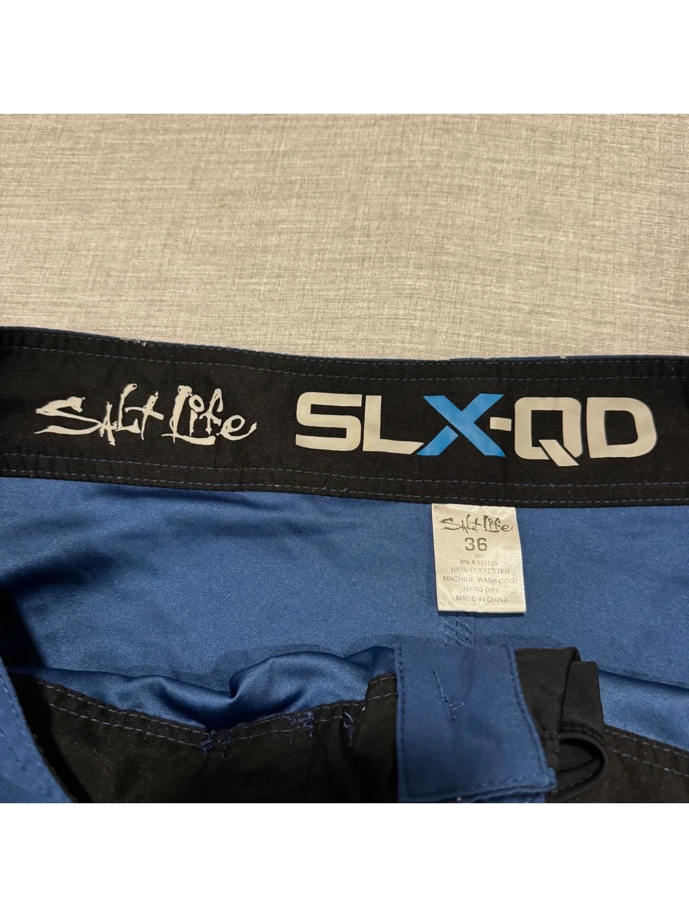 Men’s Swim Trunks Lot 2 Under Armour & Salt Life Board Shorts Size Large L